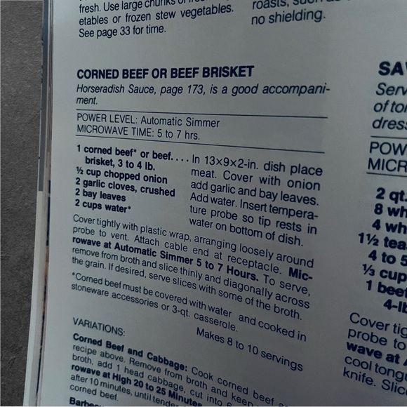 General Electric Microwave Guide and Cookbook - Picture 5 of 15